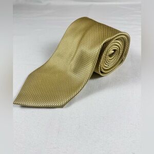 Elegant style seta Gold Men's Tie